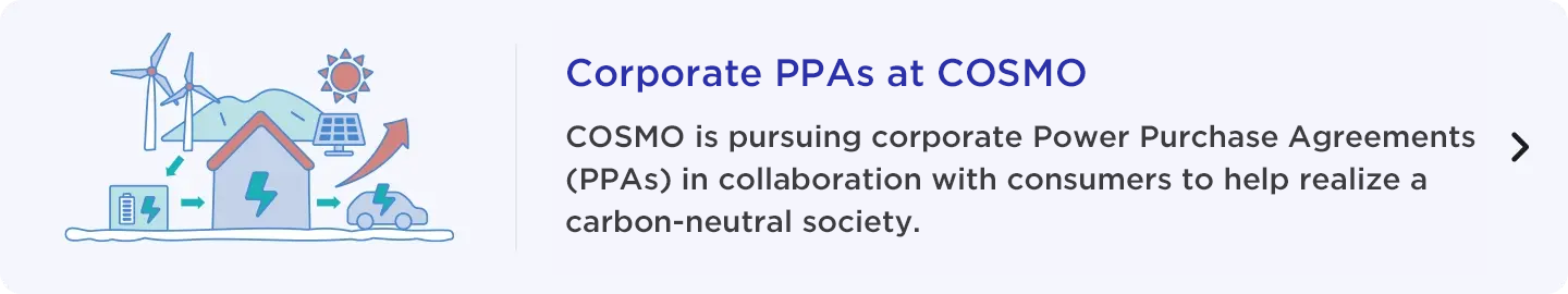 Corporate PPAs at COSMO