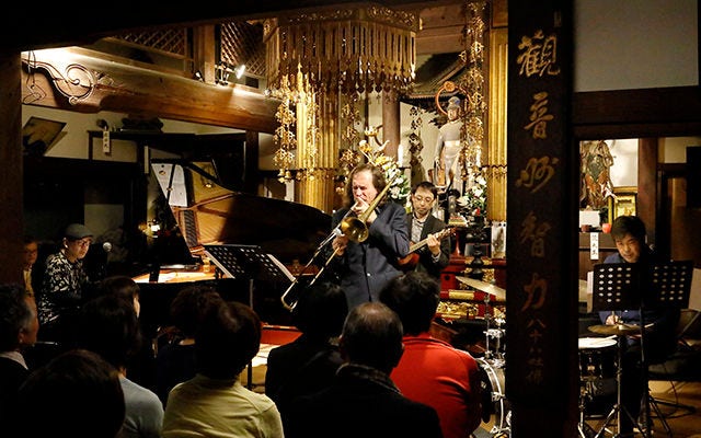 写真：Jazz Night @ 魚籃寺 チャリティー・ジャズ・コンサート