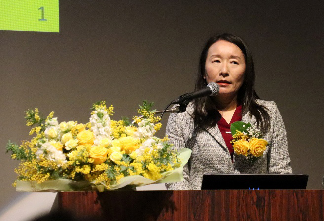 Keynote speech by Rumiko Seya