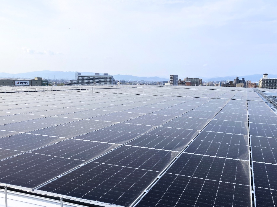 日本ベネックスが保有する屋根設置太陽光発電所