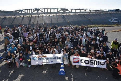 参加者の集合写真（静岡県掛川市）